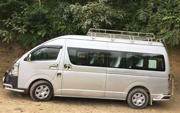 Hiace Van Rent in Kathmandu