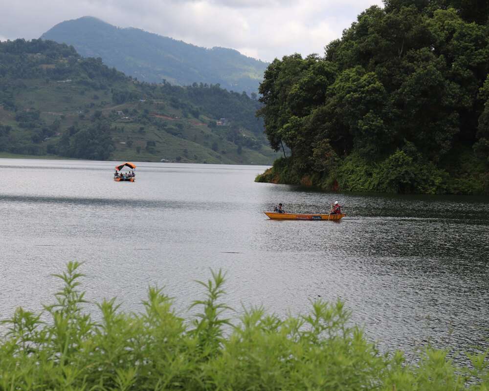 Begnas Lake in Pokhara