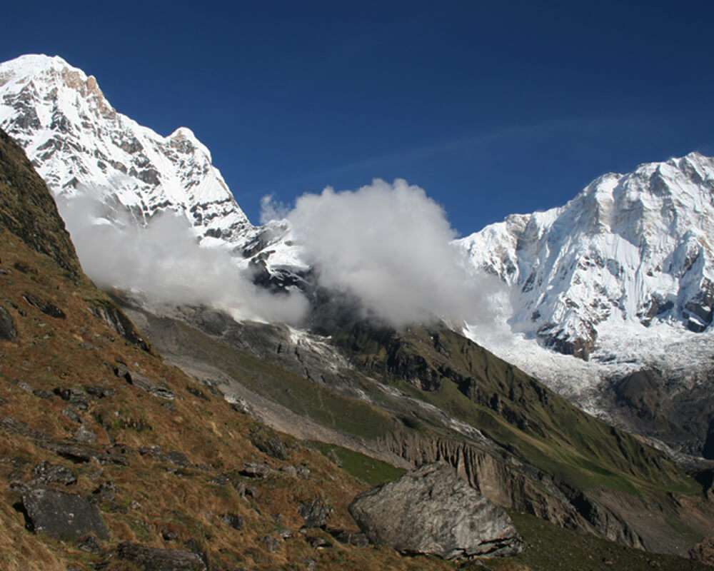 Himalayan View on Annapurna Base Camp Trail
