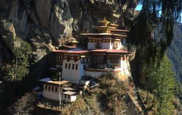 Tigernest Monastery in Paro
