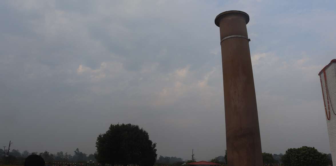 Ashok Pillar in Lumbini