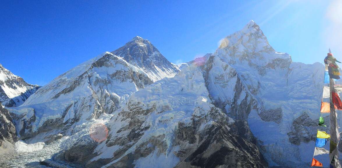 The Everest Base Camp on Island Peak Climbing