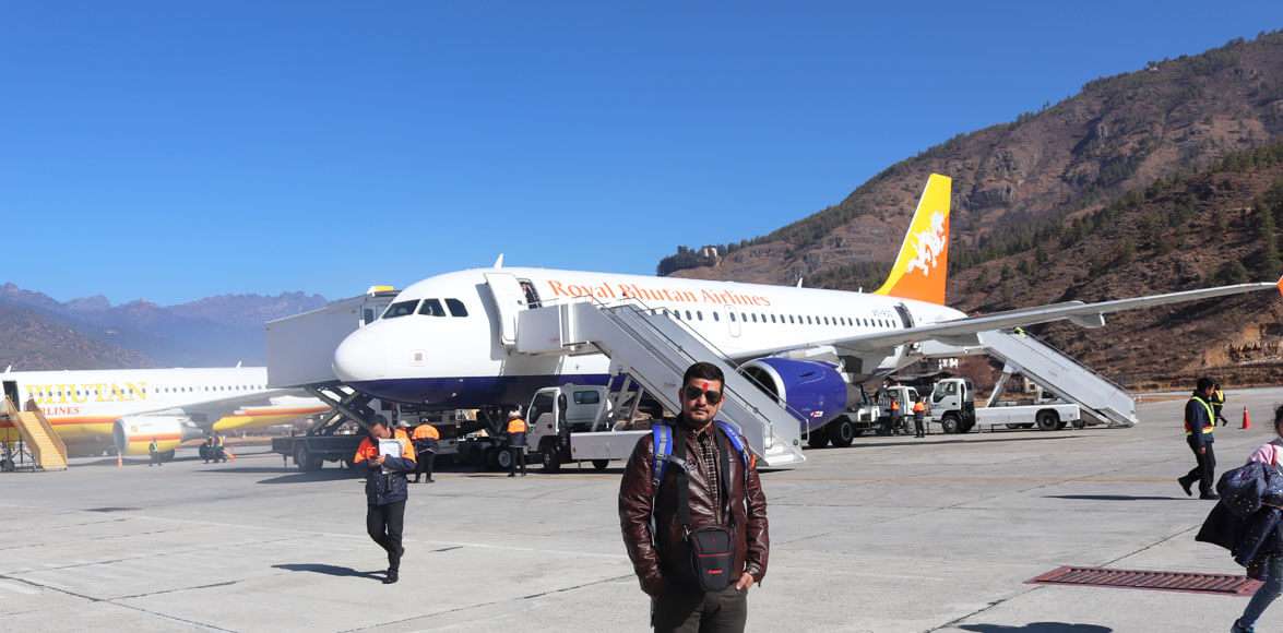 flight to Bhutan