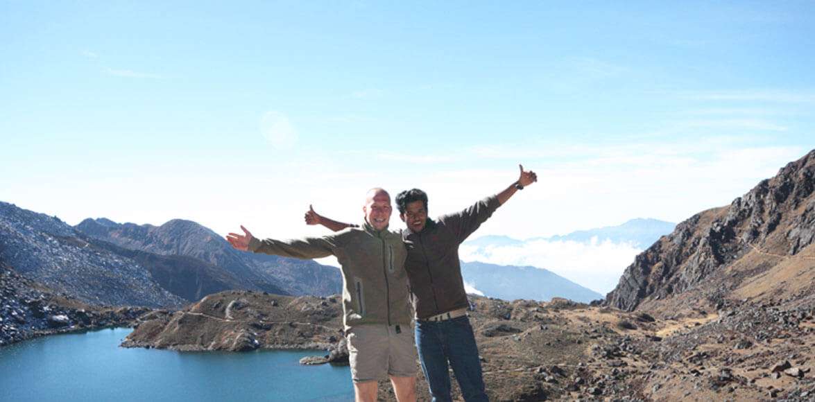 Gosaikunda Lake on Annapurna Circuit Trek