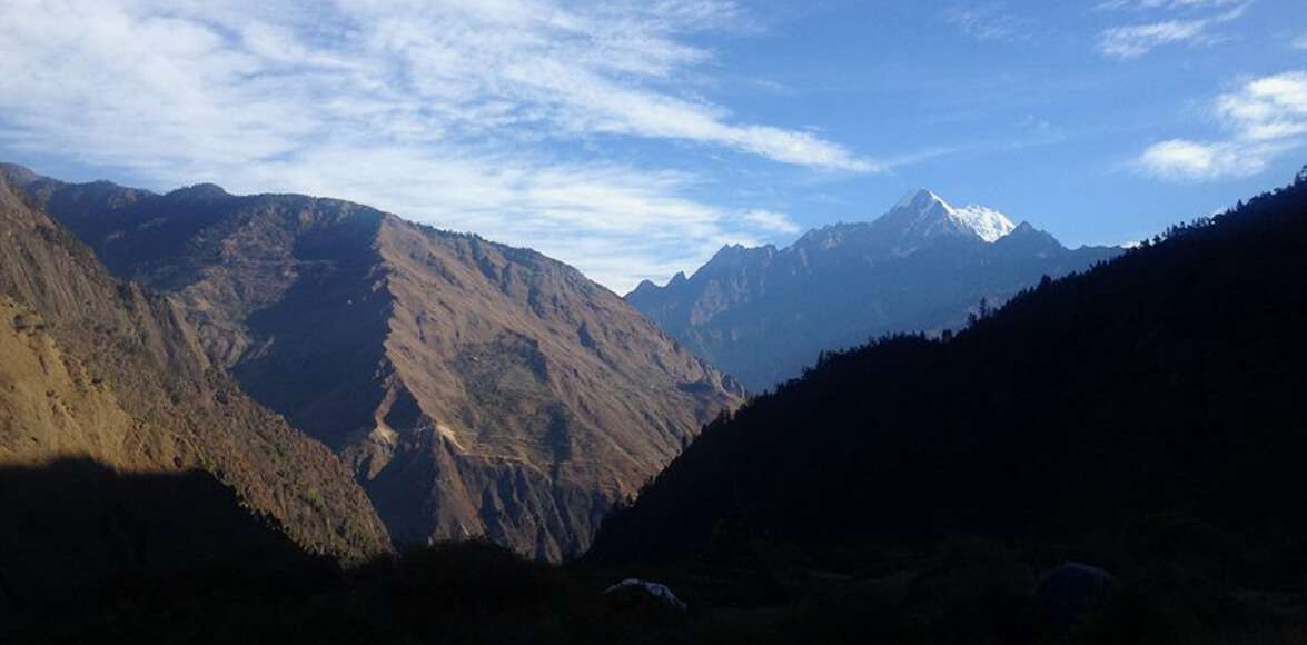 Himalayan View on Tamang Heritage Trail