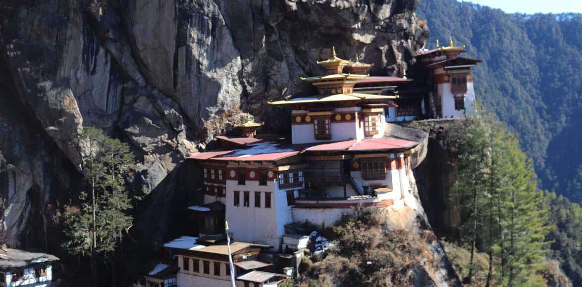 Tiger nest monastery in Bhutan