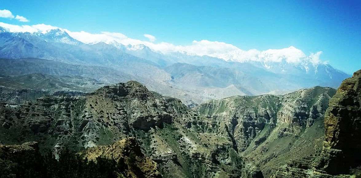 View on Tiji Festival Trek