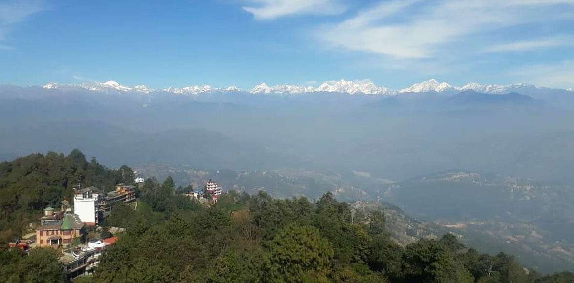 Himalayan View from Nagarkot