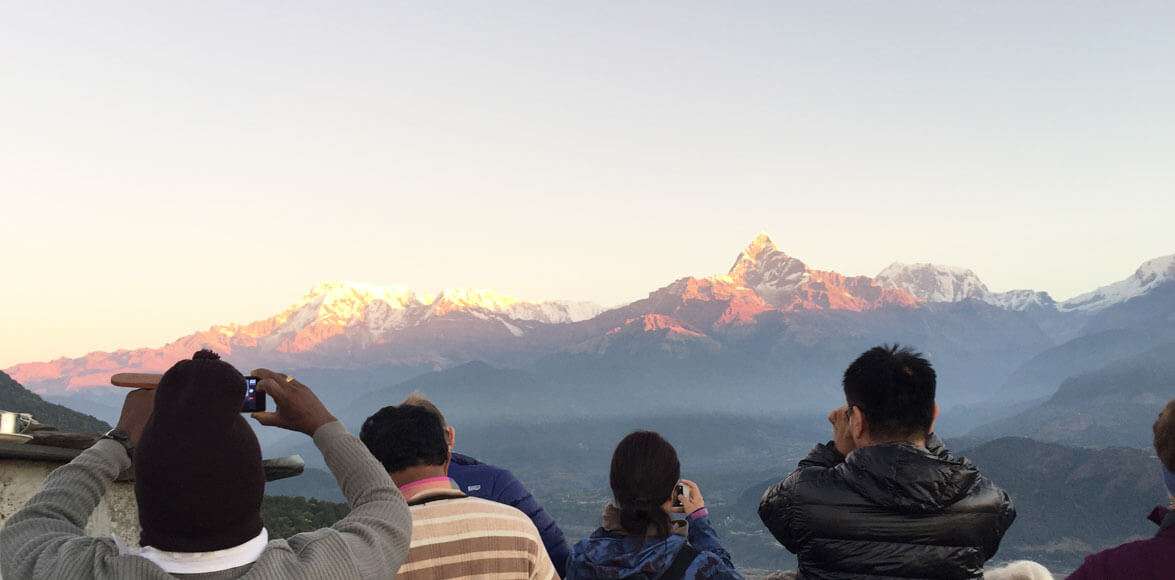 Himalayan View from Poon Hill