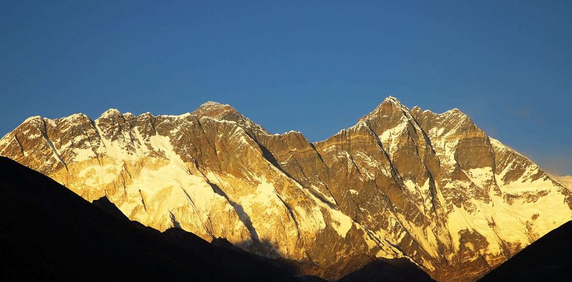 Himalayan View on Mani Rimdu Festival Trek